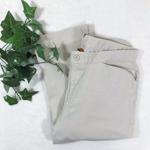 High Waist Cropped Pants Women M, Palmettos